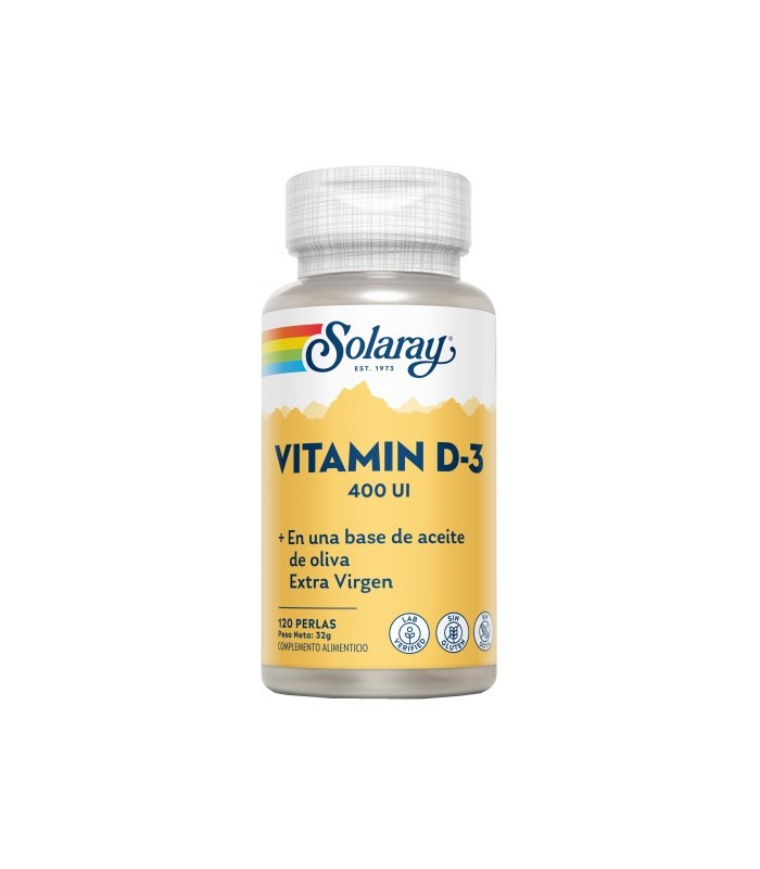 Vitamina  D3 400UI 120 perlas