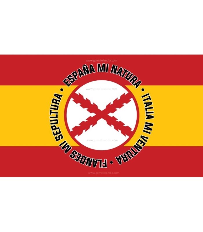 Bandera España Lema Tercios Flandes 150x90cm