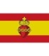 Bandera Sagrado Corazón de Jesus España 150x90cm