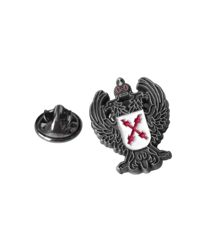 Carlist Double-Headed Eagle Requeté 17 mm Pin