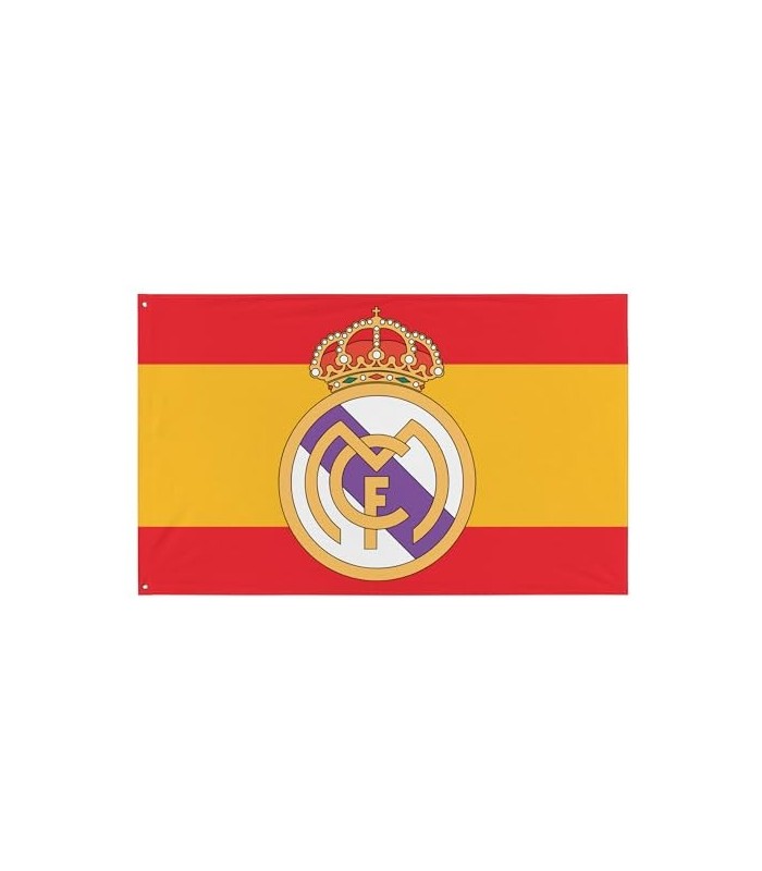 Bandera de Fútbol con Bandera de España 150x90cm
