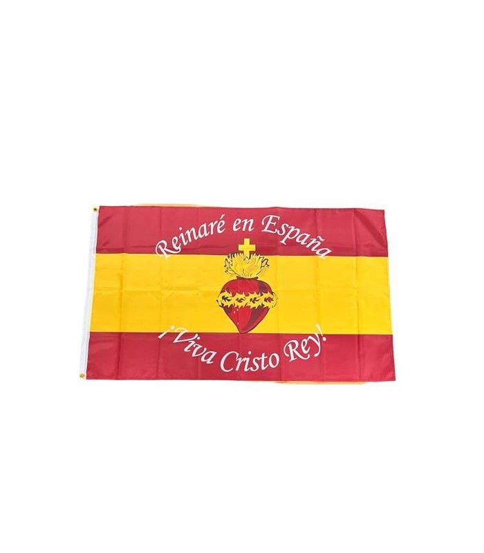 Bandera Del Sagrado Corazón España Bandera Cristo Rey 90x150cm