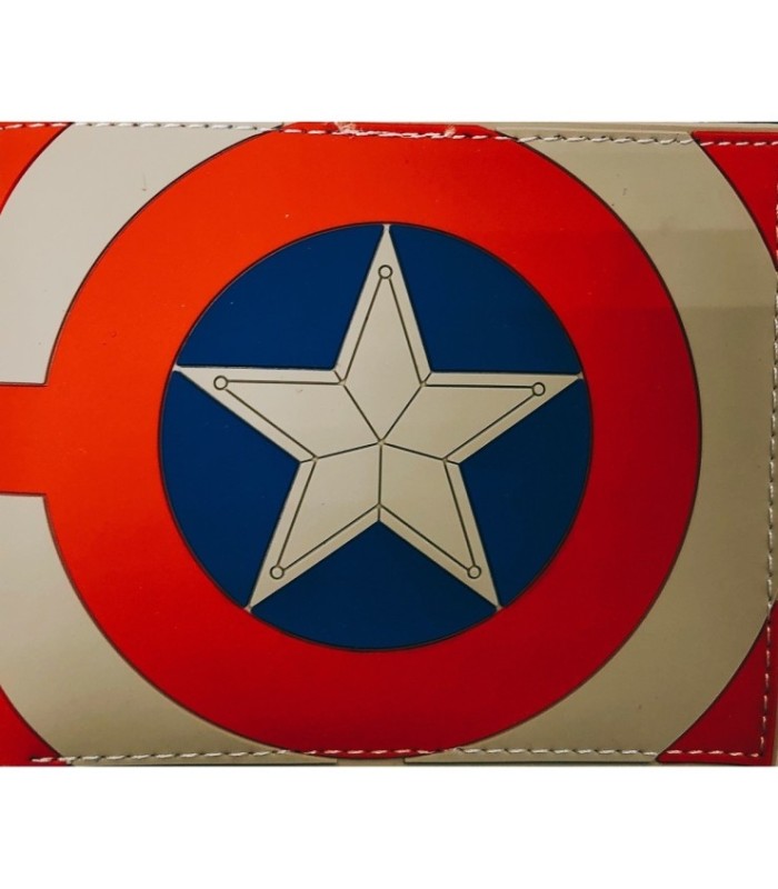 Cartera Capitán América Barras y Estrellas