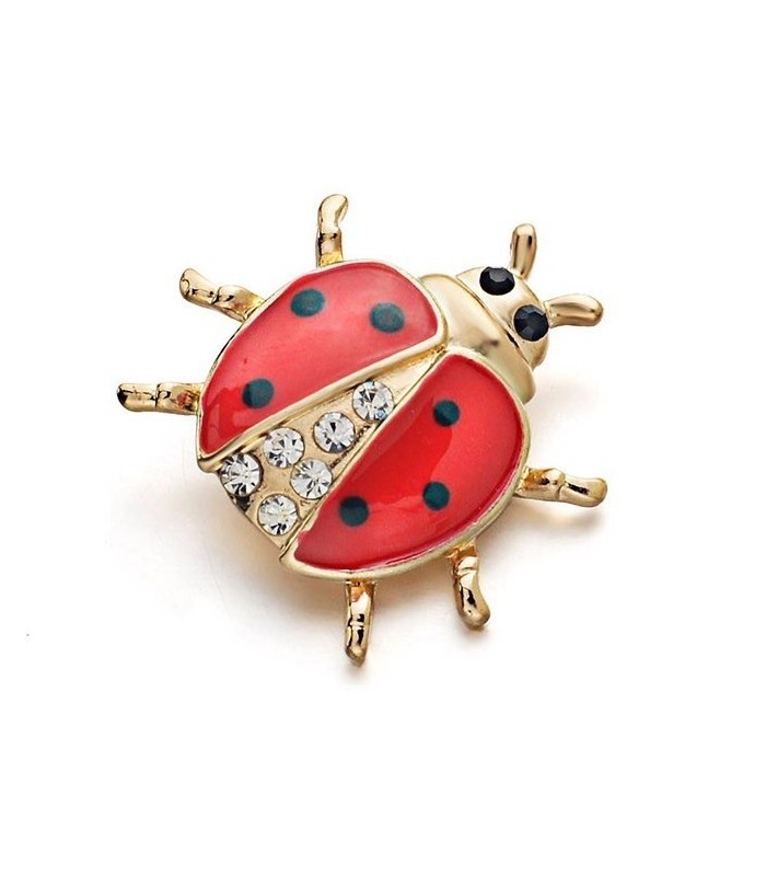 Crystal Butterfly 16mm Pin