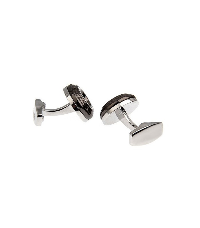 Gemelos Black Rounded Nacared