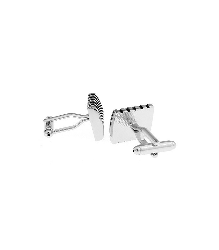 Gemelos Black Stripes in Steel II