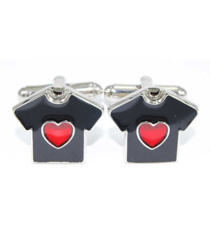 Gemelos Camiseta Corazón