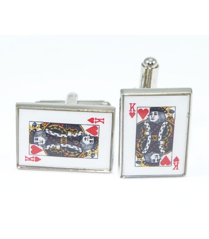 Gemelos Carta Rey de Corazones