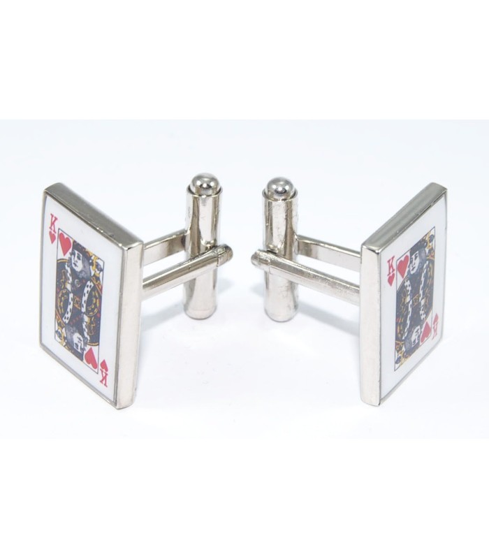 Gemelos Carta Rey de Corazones
