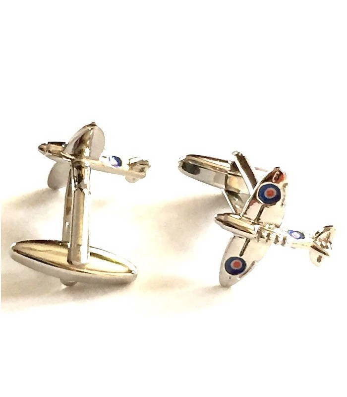 Gemelos Caza Britanico Bandera RAF