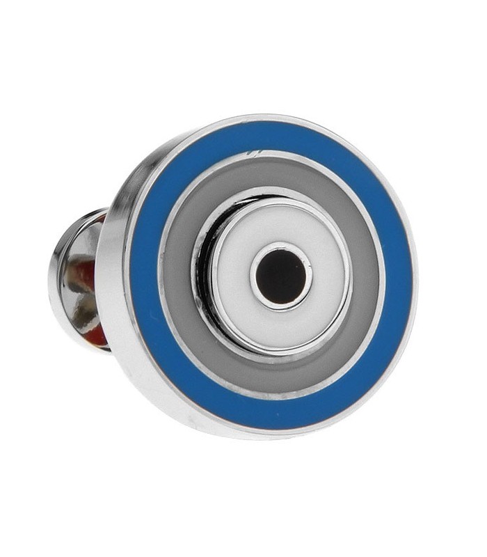 Gemelos Circles Reversible Blue and White