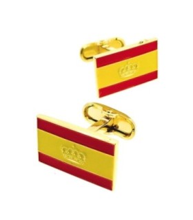 Gemelos de Camisa Bandera de España Naútica