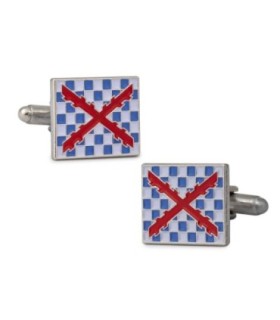 Gemelos de Camisa Bandera del Tercio de Spinola