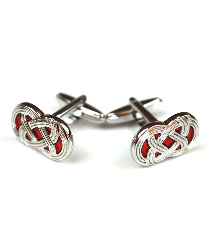 Gemelos de Camisa Celtic Red Design Cufflinks
