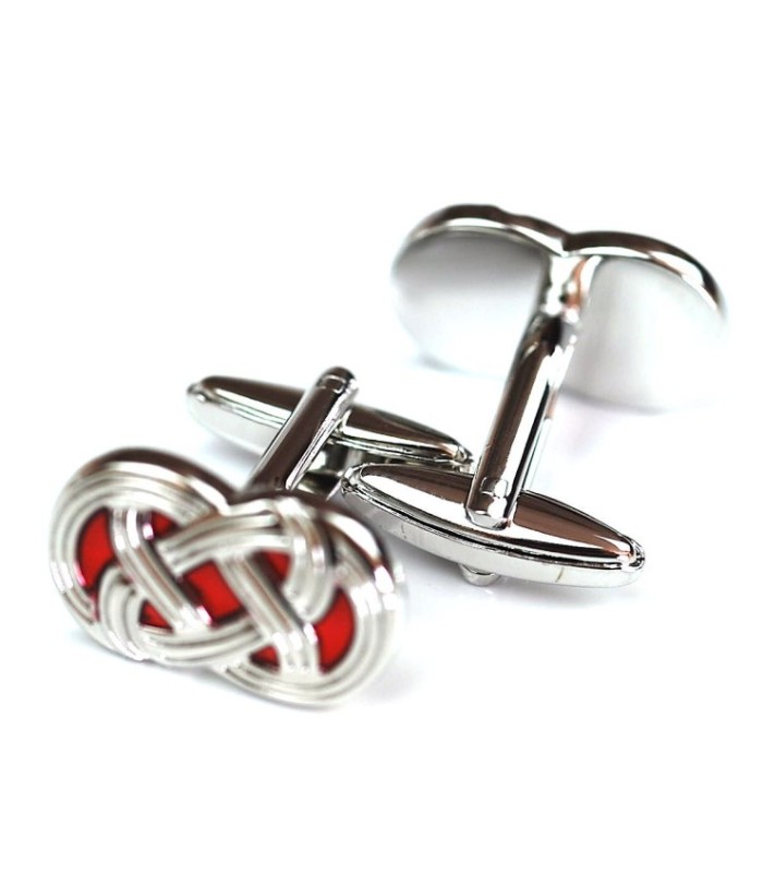 Gemelos de Camisa Celtic Red Design Cufflinks