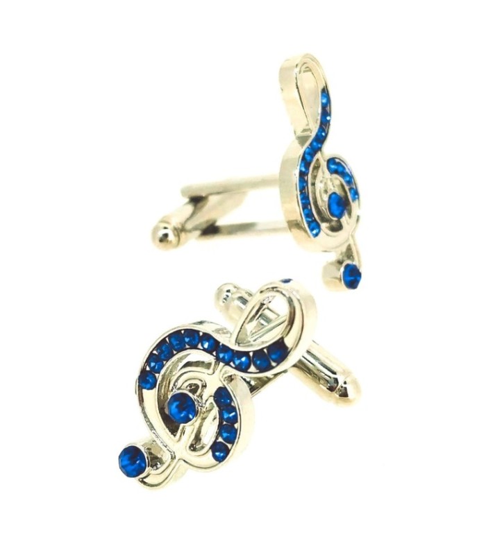 Gemelos de Camisa Clave de Sol 25x13mm