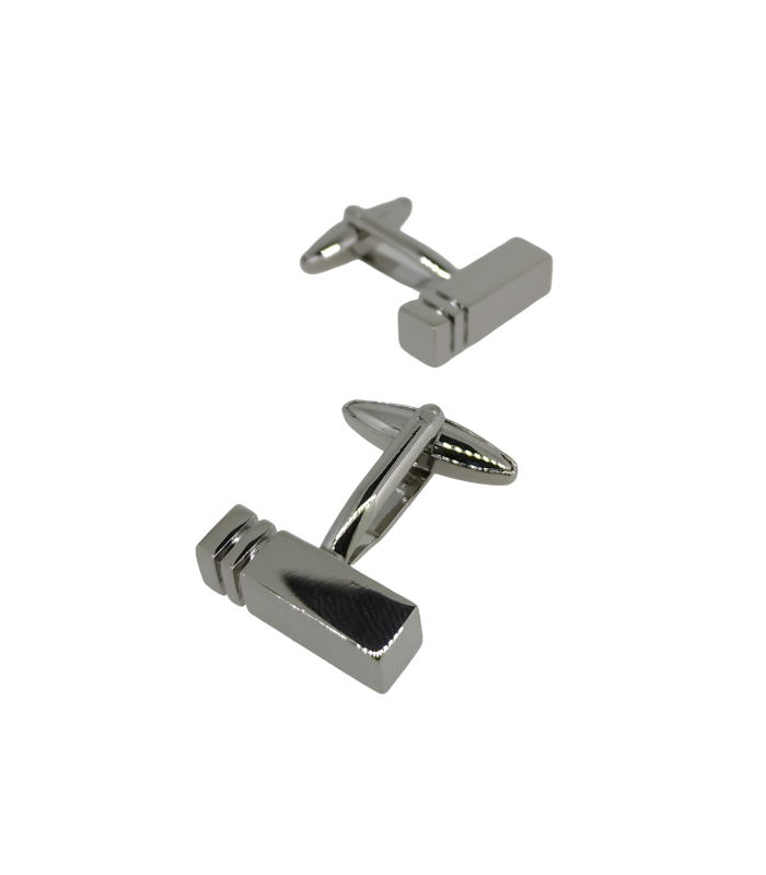 Gemelos de Camisa de Diseño Rectangular 20x6mm