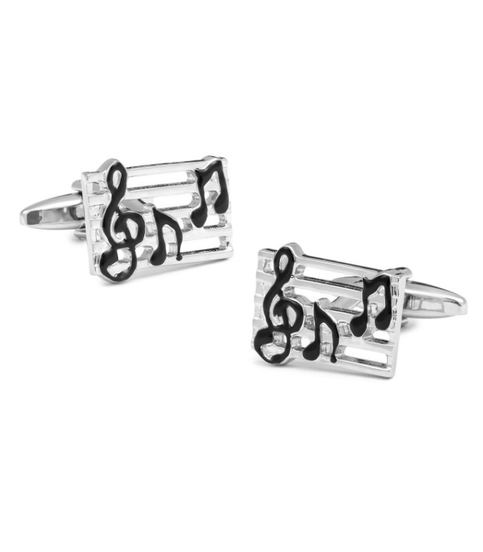 Gemelos de Camisa de Pentagrama 20x13mm