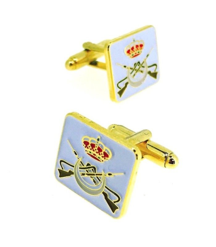 Gemelos de Camisa del Emblema de los Grupos Regulares de España