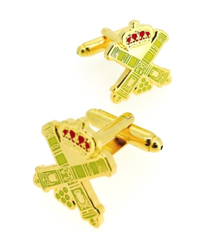 Gemelos de Camisa Emblema Artillería Española