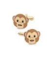 Gemelos de Camisa Emoticono mono 17x15mm
