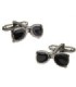 Gemelos de Camisa Gafas de Sol Vintage