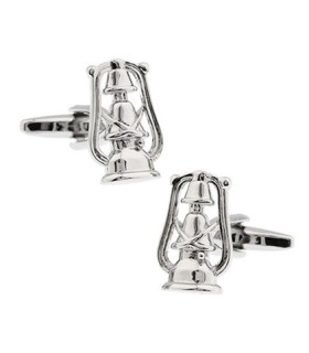 Gemelos de Camisa Lámpara de Aceite