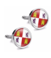 Gemelos de Camisa Magglass Bandera de Castilla Leon 16mm