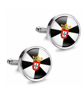 Gemelos de Camisa Magglass Bandera de Ceuta 16mm