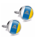 Gemelos de Camisa Magglass Bandera de Islas Canarias 16mm