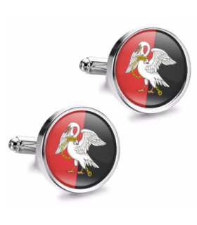 Gemelos de Camisa Magglass Bandera Regiones England Buckinghamshire