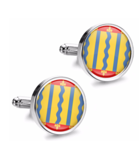 Gemelos de Camisa Magglass Bandera Regiones England Cambridgeshire