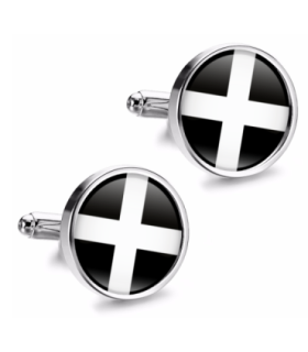 Gemelos de Camisa Magglass Bandera Regiones England Cornwall