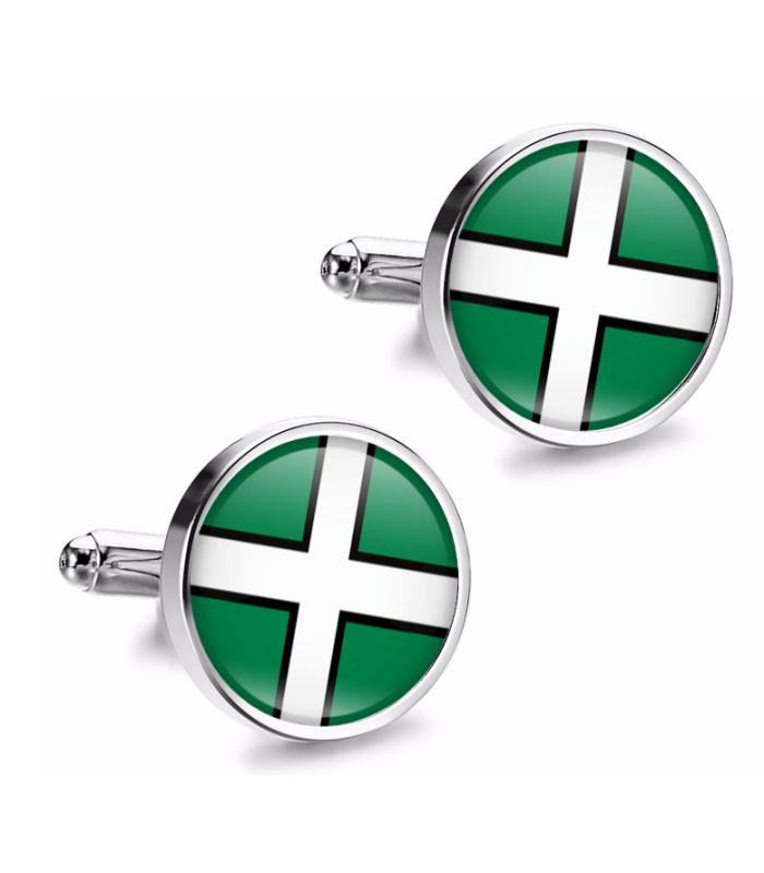 Gemelos de Camisa Magglass Bandera Regiones England Devon