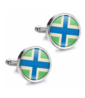 Gemelos de Camisa Magglass Bandera Regiones England Gloucestershire