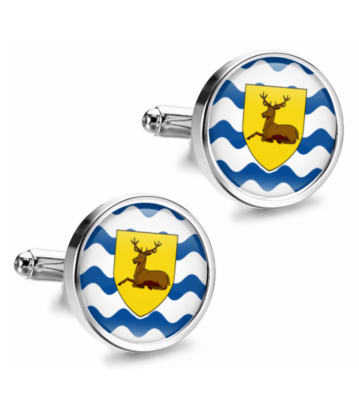 Gemelos de Camisa Magglass Bandera Regiones England Hertfordshire