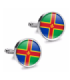 Gemelos de Camisa Magglass Bandera Regiones England Lincolnshire