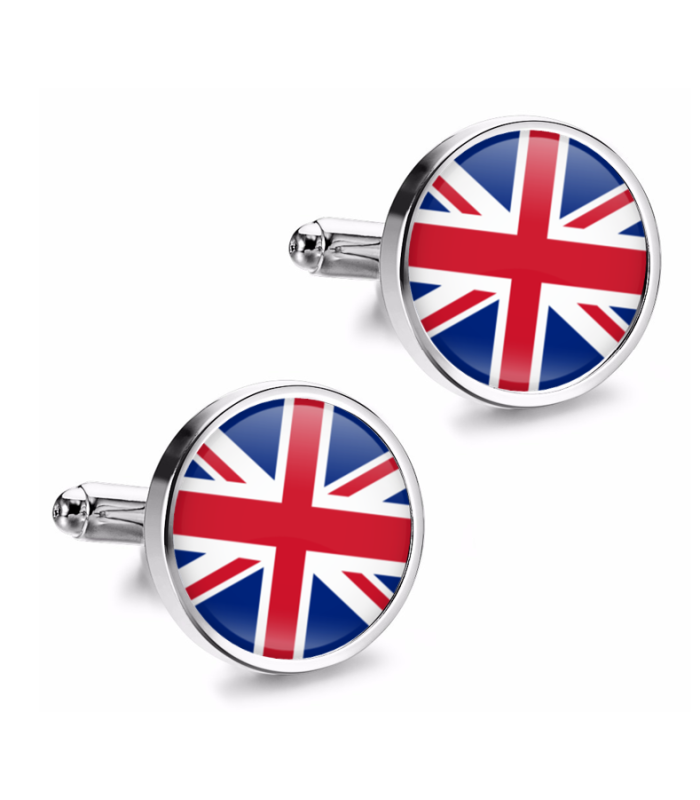 Gemelos de Camisa Magglass Bandera United Kingdom UK