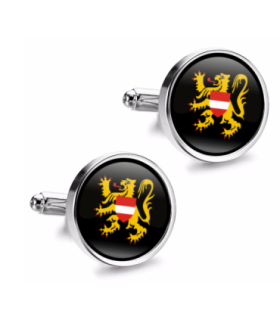 Gemelos de Camisa Magglass Banderas Regiones Belgica Flemish Brabant