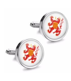 Gemelos de Camisa Magglass Banderas Regiones Belgica Liege