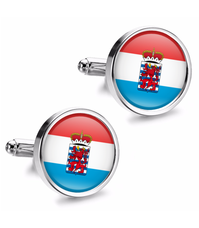 Gemelos de Camisa Magglass Banderas Regiones Belgica Luxembourg mod 2