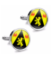 Gemelos de Camisa Magglass Banderas Regiones Belgica Walloon Brabant