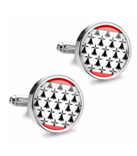 Gemelos de Camisa Magglass Banderas Regiones Francia Limousin