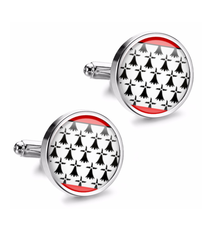 Gemelos de Camisa Magglass Banderas Regiones Francia Limousin