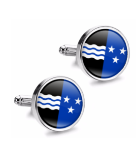 Gemelos de Camisa Magglass Banderas Regiones Suiza Aargau