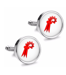 Gemelos de Camisa Magglass Banderas Regiones Suiza Basel-Landschaft