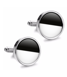 Gemelos de Camisa Magglass Banderas Regiones Suiza Fribourg