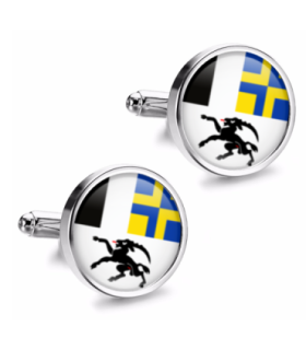 Gemelos de Camisa Magglass Banderas Regiones Suiza Graubünden