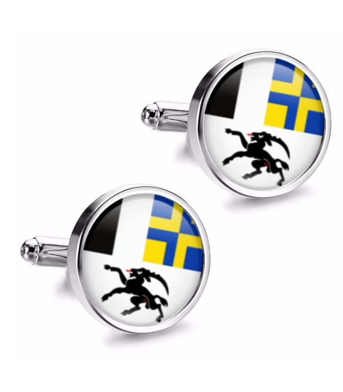 Gemelos de Camisa Magglass Banderas Regiones Suiza Graubünden