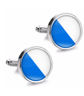 Gemelos de Camisa Magglass Banderas Regiones Suiza Zürich